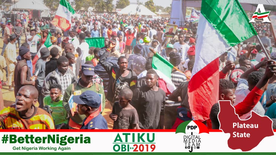 e_ronu's tweet photo. APC is on full panic mode,seeing the massive turnout PDP and @atiku is having allover Nigeria. #PDPPlateauRally is another testament to the fact that the people have rejected APC and #NextLevelFraud ,poverty and hopelessness. https://t.co/skHCUCYYam