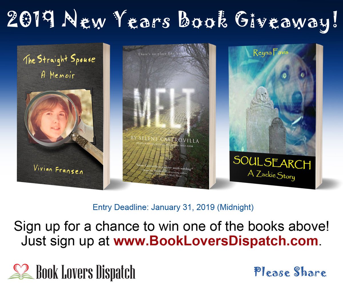 Start the new year with a new book. A free book!
BookLoversDispatch.com