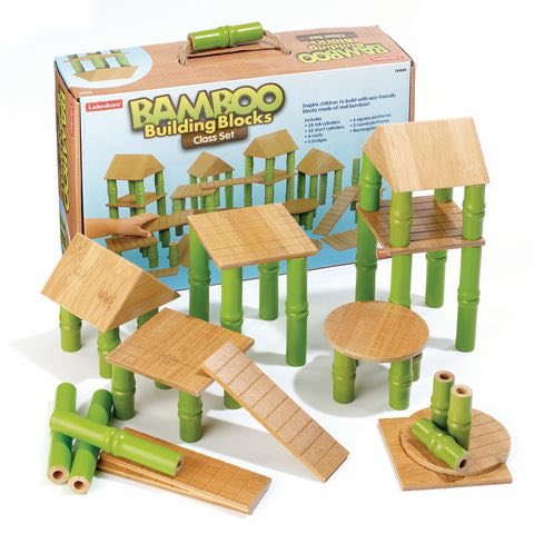 bamboo building blocks