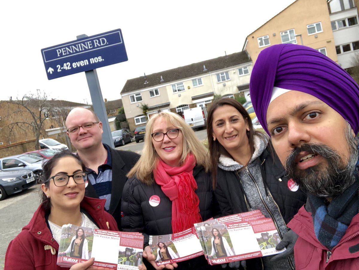 TanDhesi's tweet photo. After helping launch #Reading campaign, just finished busy day of canvassing in #Slough. As they say, no rest for the wicked. 😂 Well done to #LabourDoorStep teams out today in #Langley, #Britwell & #Haymill - listening to our constituents; picking up casework. Onwards & upwards! https://t.co/VN4cnqERtQ