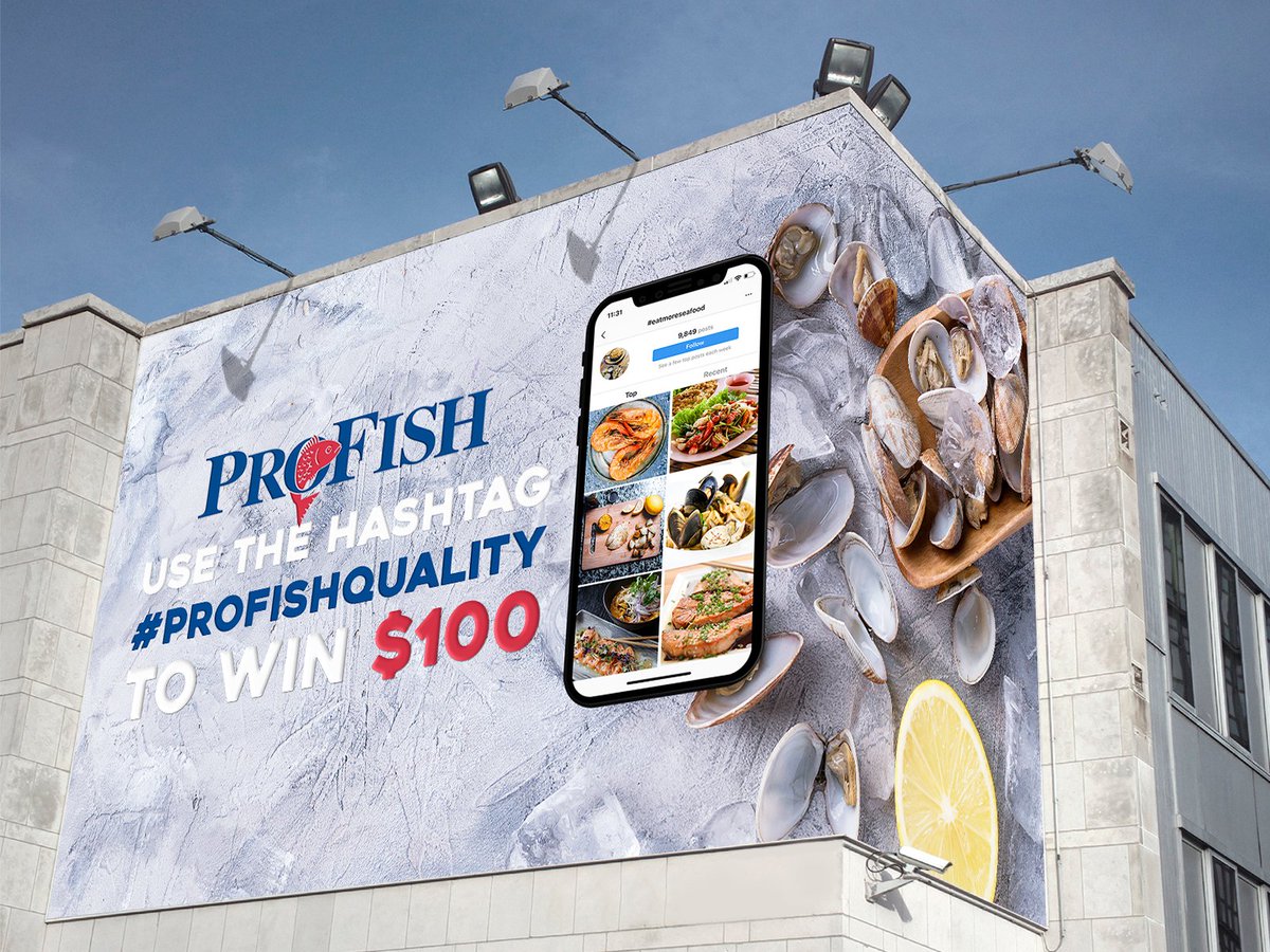 ProFishSeafood's tweet photo. Want to win a $100 visa gift card? Simply follow us, and tag your next photo with #PROFISHQUALITY to enter! Two winners will be chosen at the end of every month! 💸 https://t.co/5KwBYgVvK5