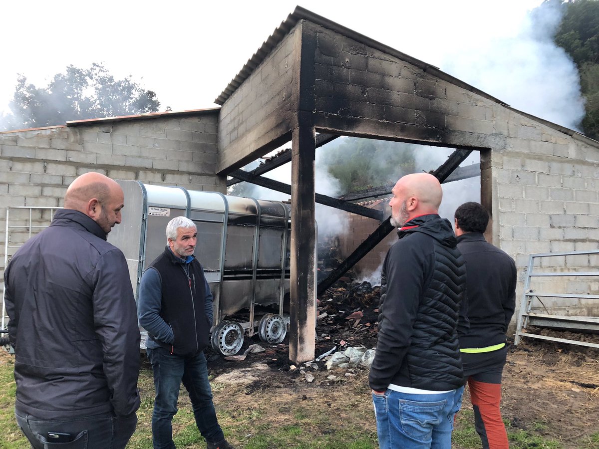 Torna un'agricultore culpitu da una malfatta! Lionel Mortini presente sopr'à piazza per porghje à D. Mariani è a so famiglia u sustegnu di u Cunsigliu esecutivu di #Corsica