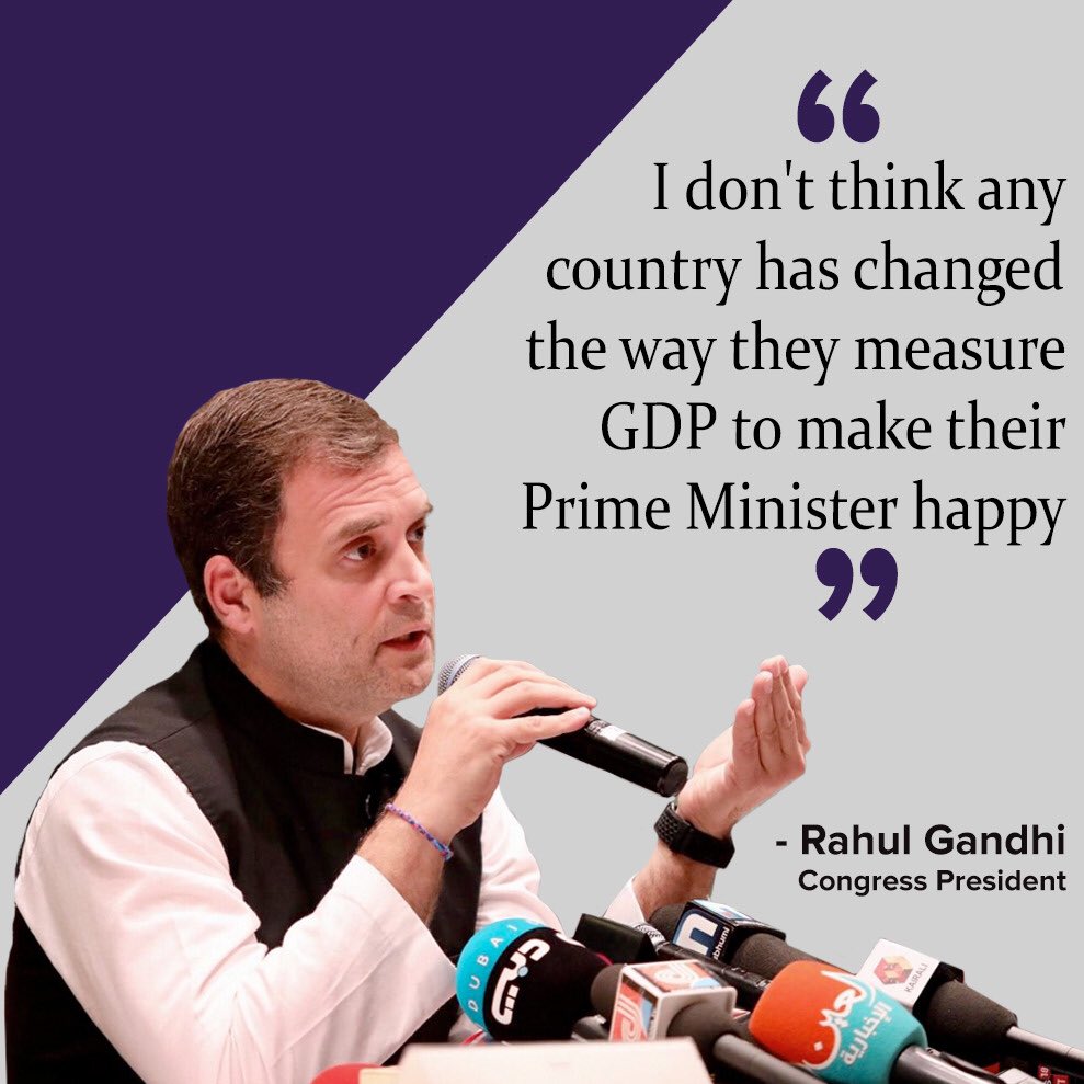 divyaspandana's tweet photo. ICYMI: Some of the things Mr. Gandhi said at the press meet today in Dubai #RahulGandhiPressMeet https://t.co/mk7yRPgGc7