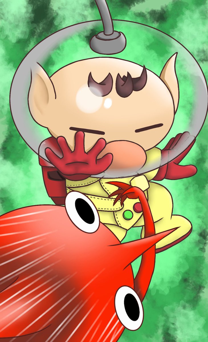 シラタマジャクシ ピクミン イラスト好きさんと繋がりたい ホコタテ運送ベテラン宇宙飛行士 オリマー氏を描いてみた ピクミン4 早く出ないかな シラタマジャクシ ピクミン イラスト好きさんと繋がりたい ホコタテ運送ベテラン宇宙飛行士 オリマー氏を描いてみた ピクミン4 早く出ないかな