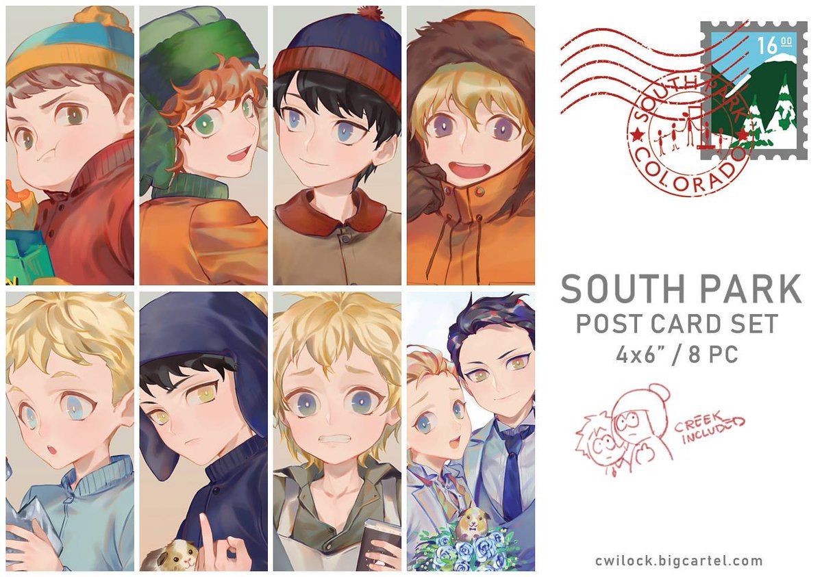 ⭐RT appreciated⭐

https://t.co/PwzdDzYBTK

South Park postcard set up for pre-order!

Get a full print of tweek x craig if ordered on or before Feb 1! 