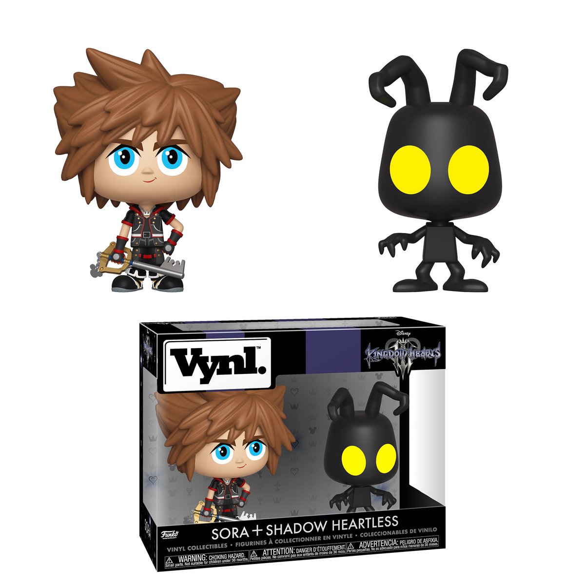 OriginalFunko's tweet photo. RT &amp; follow @OriginalFunko for the chance to win a Kingdom Hearts III Sora + Shadow Heartless Vynl.! https://t.co/F2q8DNVwVb
