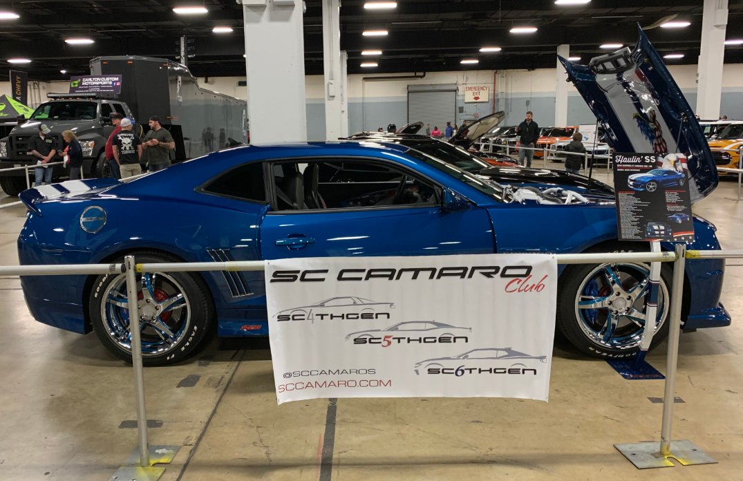 SCAutoShow's tweet image. The SC Camaro Club is showing off some awesome rides at the #SCAutoShow!