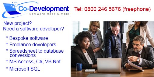 Co-Development for spreadsheet-to-database conversions, #VBNET #C# #SQL #MSACCESS #Development #Software Call 0800 246 566 bit.ly/2M3CcHS