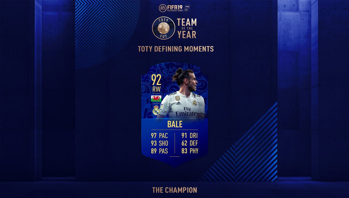 Fifa 21 News On Twitter Gareth Bale Toty Nominee Sbc Is Now Live In Fut Team Of The Year Sbcs New Pack Offers Here Toty Https T Co R3lumgiwdt Https T Co Cfugbbfxrg