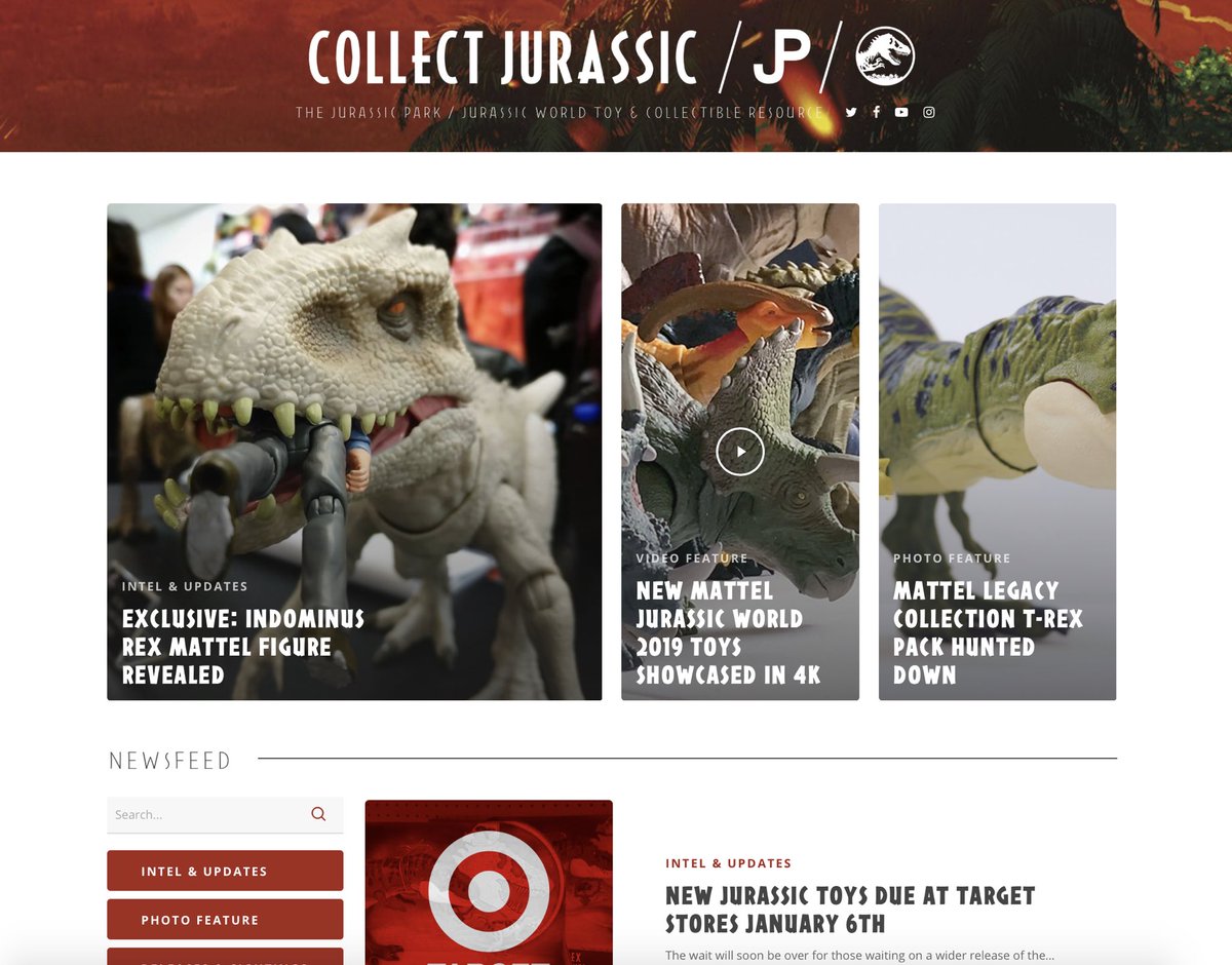 New Indominus Rex details and more on our site, collectjurassic.com! #collectjurassic #jurassicworld #jurassicpark #matteljurassicworld #dinosaursofinstagram #toycollecting