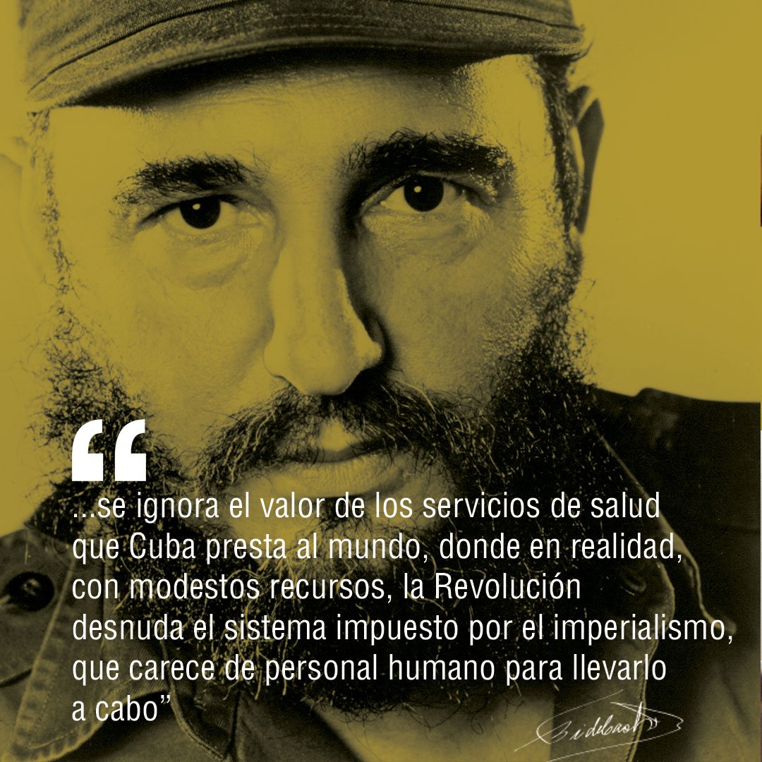 Sepan Bob Menéndez, Marco Rubio y su camarilla que a los #MásQueMédicos cubanos no pueden engatuzarnos. Ya lo dijo #Raúl: "estamos curados de espanto". Seremos siempre fieles a nuestra #Revolución. #ladignidadnotienprecio #NosotrosVotamosSí bit.ly/2FxlMaC <a href="/DiazCanelB/">Miguel Díaz-Canel Bermúdez</a>