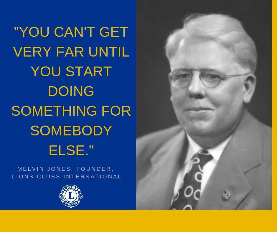 Before there were over 1.4 million Lions serving around the world, there was one man with who hoped to change the world. Meet Melvin Jones, the man whose vision drives Lions Clubs International Foundation ➡ bit.ly/2SEnDy5