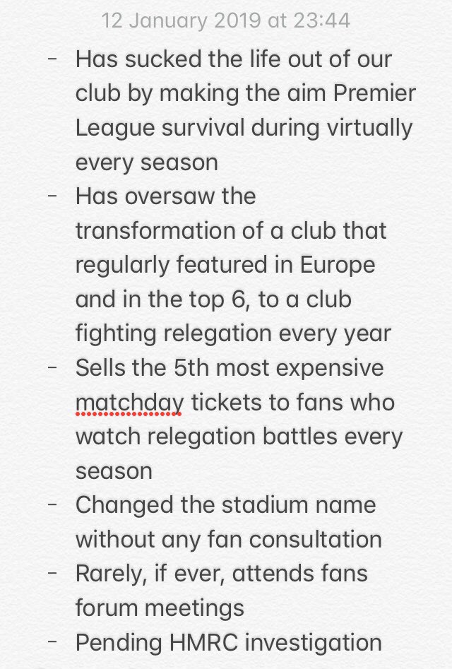 NUFC360's tweet photo. Last word on this. To @rioferdy5 and anyone else who claims #nufc supporters should be “thankful” for Mike Ashley. 

This is why we want him gone. And trust me, there’s more than this. https://t.co/97svTsHoYa