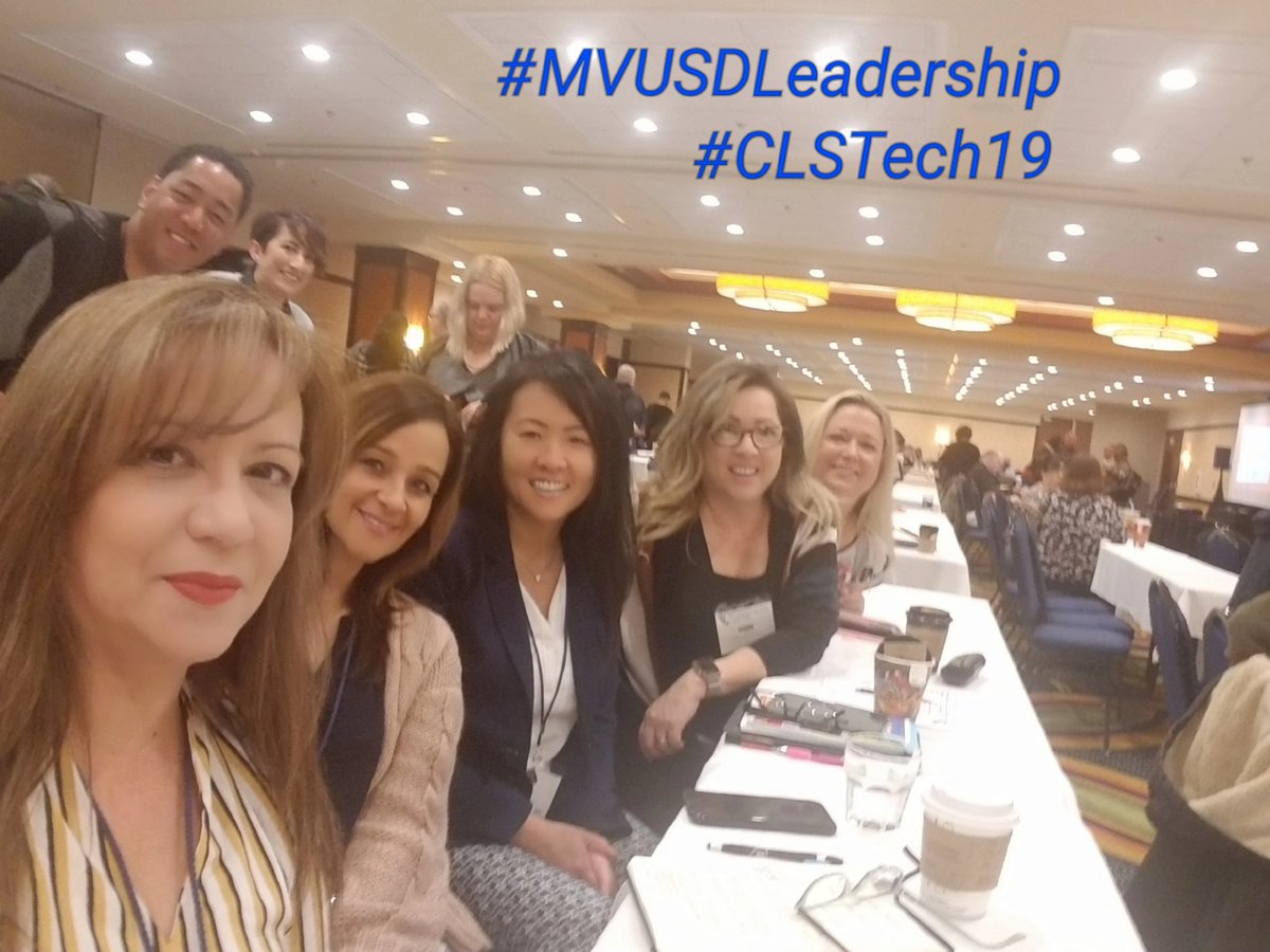 How do Moreno Valley Unified Administrators &amp; PD Specialist spend the last weekend of Winter Break? <a href="/MorenoValleyUSD/">Moreno Valley USD</a>
Attending the #Awesome CLS Technology Conference of course!
#CLSTech19 #MVUSD #MVUSDGreatestYear #ArmadaElementaryRocks