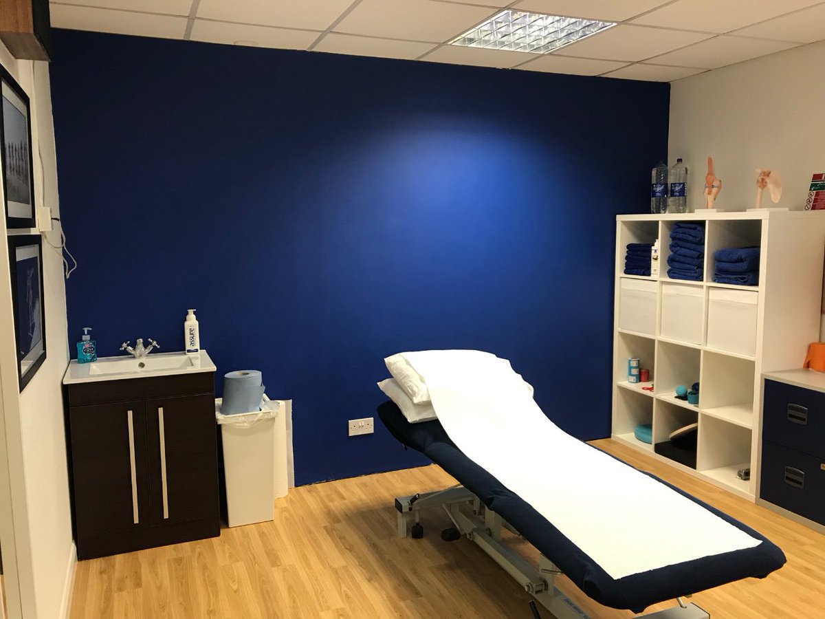 Our new Totton clinic is ready for opening. Looking forward to meeting clients from Monday #Totton #Southampton #physio