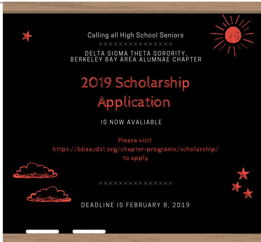 bbaacdst's tweet image. Small scholarships add up! Did you know that our #BBAAC scholarship is now available? Deadline is February 8! Apply here: bbaacdst.org/scholarship #WhyGoToCollege #AlamedaCounty #college #scholarships