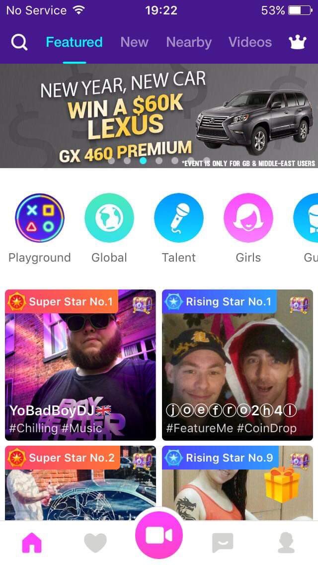 Yobadboydj's tweet photo. Yesterday was amazing number 1 featured on the Super Star no. 1 and number 1 on the Talent 😎 soon be starbadge user even tho I got over 30k fans and over 500k diamonds 💎 been on this app over 2 years 😎 2 more broadcasts to do and then next week only 3 broadcasts @streamLiveme https://t.co/hawKHL4fdS