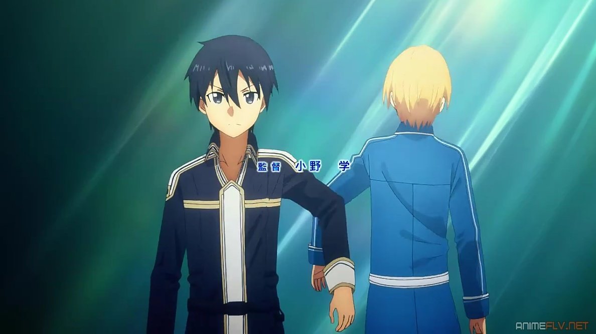 gamesandtech_es's tweet photo. El porqué del cambio de saludo de Kirito y Eugeo en el nuevo opening, no lo sabemos, pero no da buena espina...😣
#anime #SAO #visualnovel #alicization https://t.co/QRIJYtFIcz