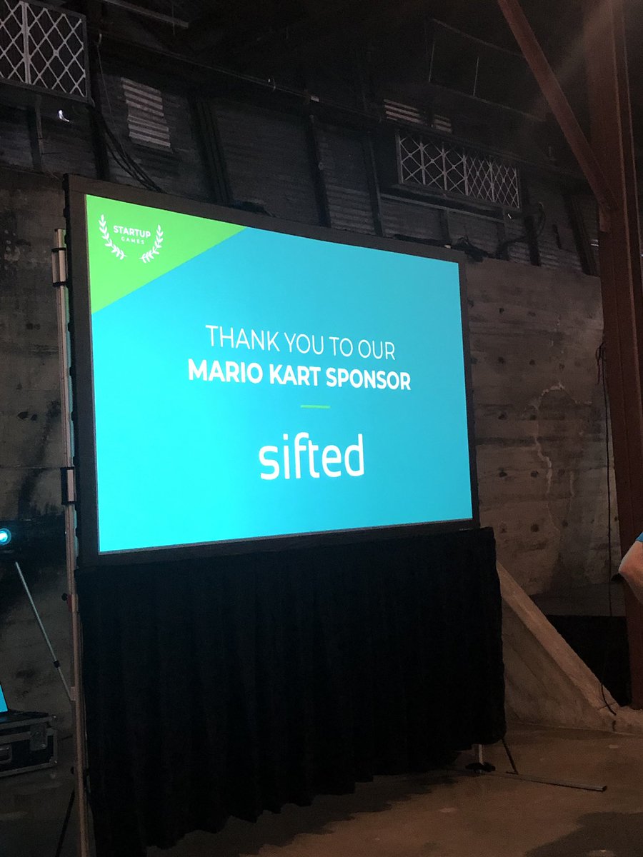 Chyeah chyeah @siftedco @startupgames