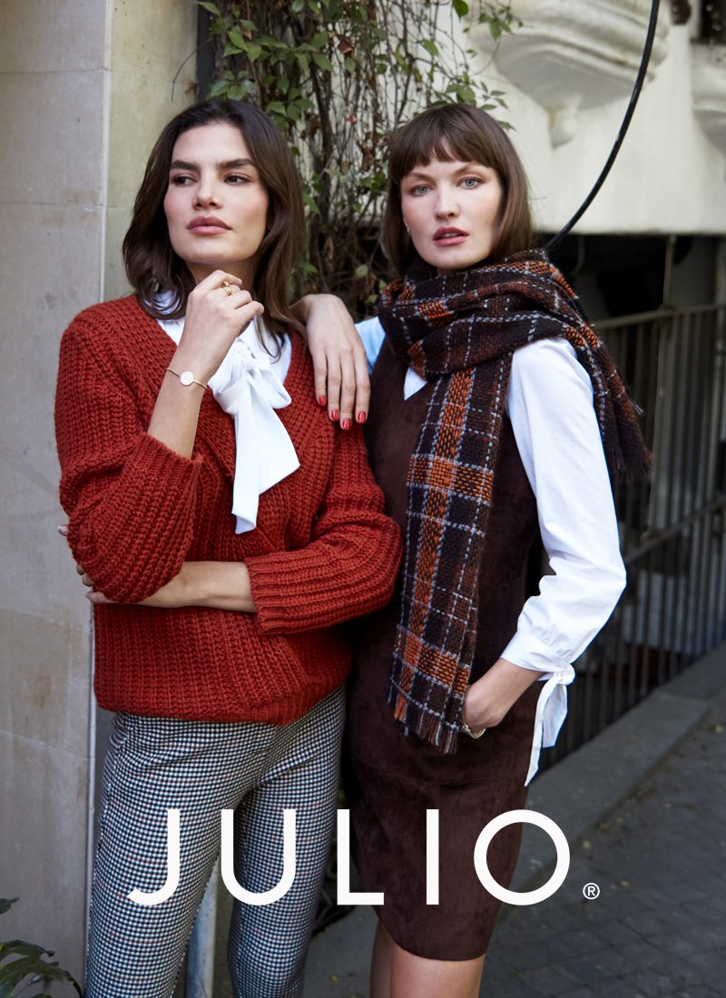 Déjanos formar parte de tu estilo. Entra a http://julio.com y encuentra HASTA 50% DE DESCUENTO en colección #OI18.
🧣🧣🧣