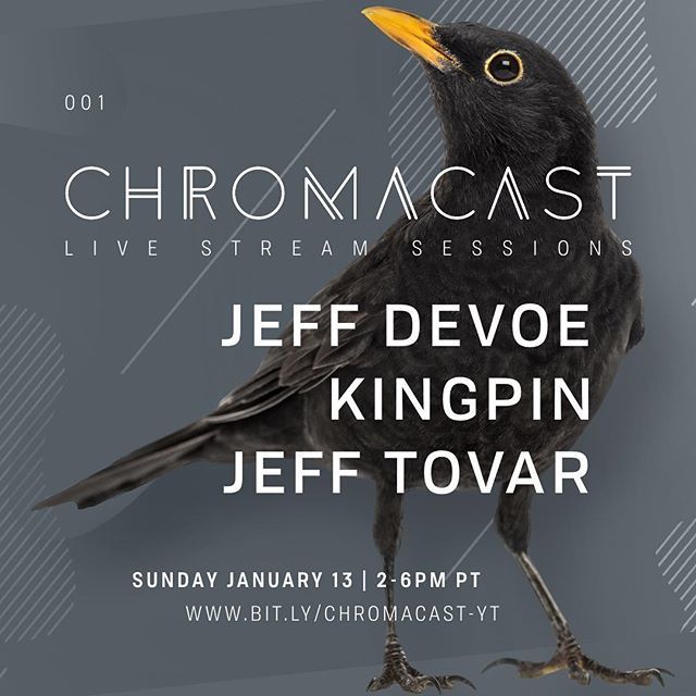Tomorrow! Tune in to the first official <a href="/chromacastla/">Chromacast</a> Live Stream Sessions on #Youtube! Featuring <a href="/mr_devoe/">Douglas Alvez</a> <a href="/djkingpin/">“Going welI 🐀”</a> and <a href="/jefftovarmusic/">Jeff Tovar</a> 2-6pm PT. Link in bio!
.
#housemusic #deephouse #progressivehouse #techno #deeptech #techhouse #melodichouse #melod… bit.ly/2QJC7LB