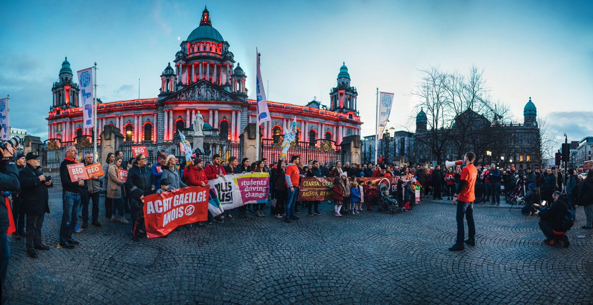 Language rights are human rights. <a href="/dreamdearg/">An Dream Dearg 🅾️🦸🏽‍♀️🦸🏻‍♂️</a> #AchtAnois