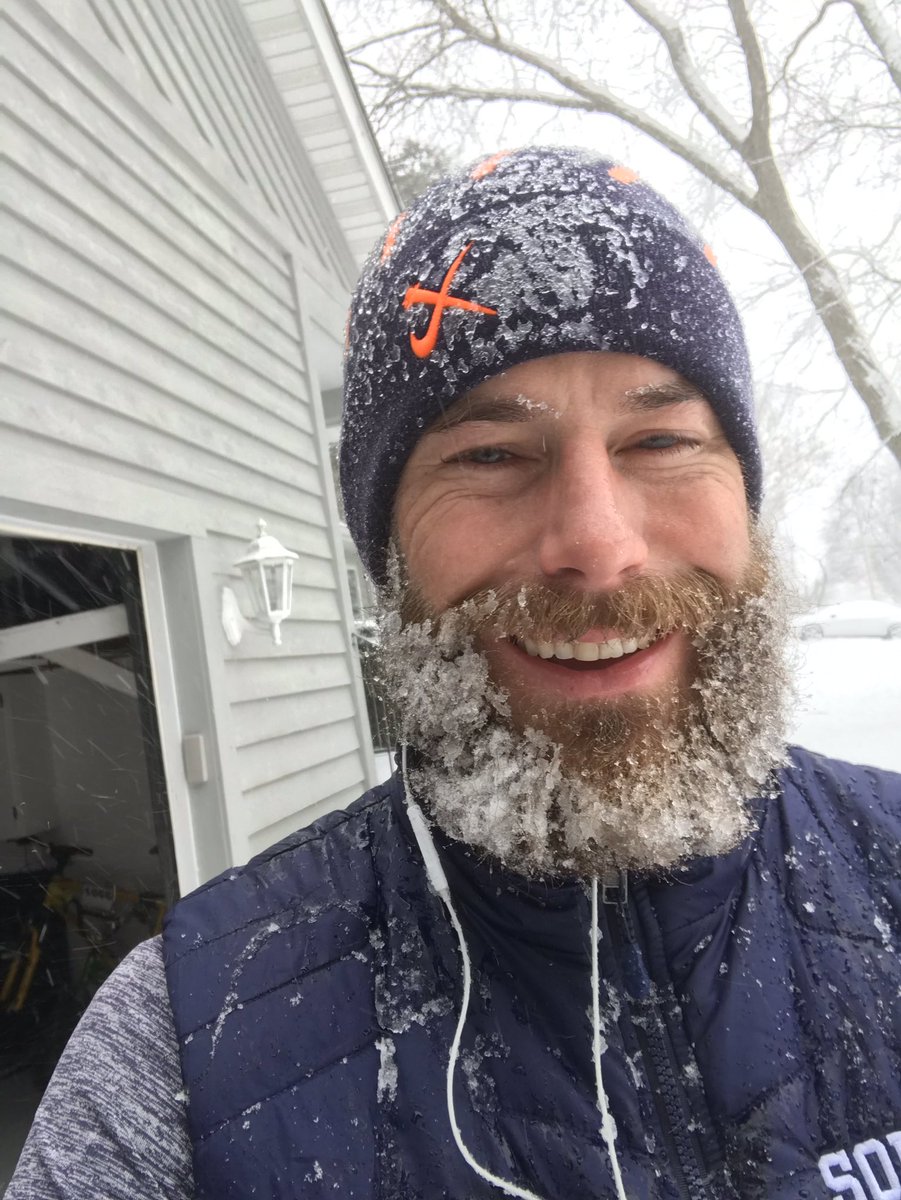 DGSXC's tweet photo. Remember noon tomorrow for yoga. I plan on making my not-so-triumphant return to the mat.

Studio calls for it being hot, humid, and no chance of snow. I’ll take that after today’s run. https://t.co/qbugDJMGhc