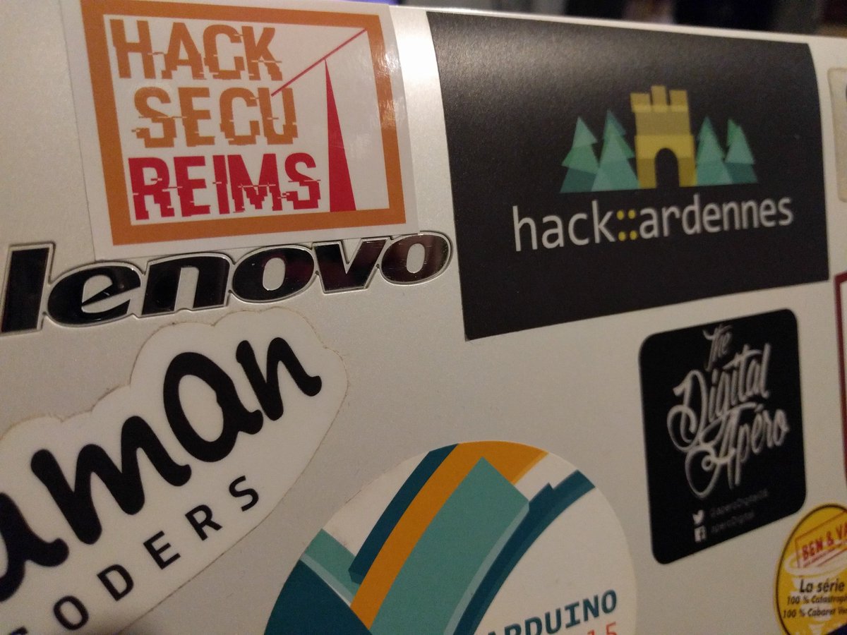 alexsolex's tweet image. Nouveau venu !
#hackSecuReims 
Cc @fnolot