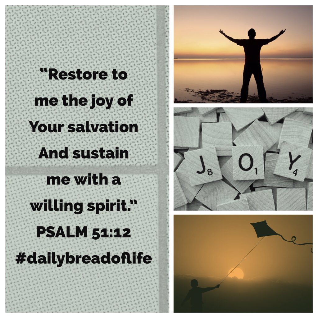 dailybreadvlife's tweet photo. #Restore to me the #joy of your #salvation
#restoremelord #purejoy #truerestoration #restoration #daily #dailybreadoflife https://t.co/FCHelFE2FV