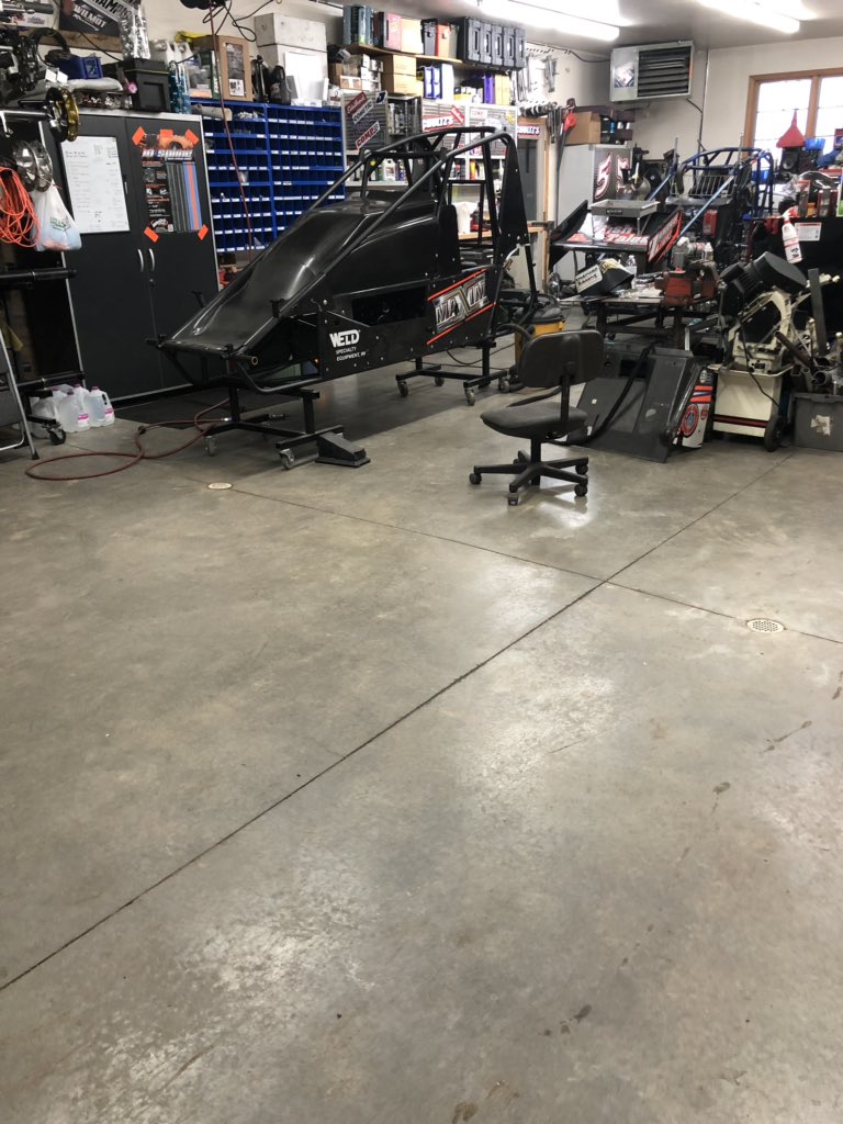 Saturday’s in Wisconsin are all about building sprint cars, listing to #OpenRed and getting the 5j ready for 2019.