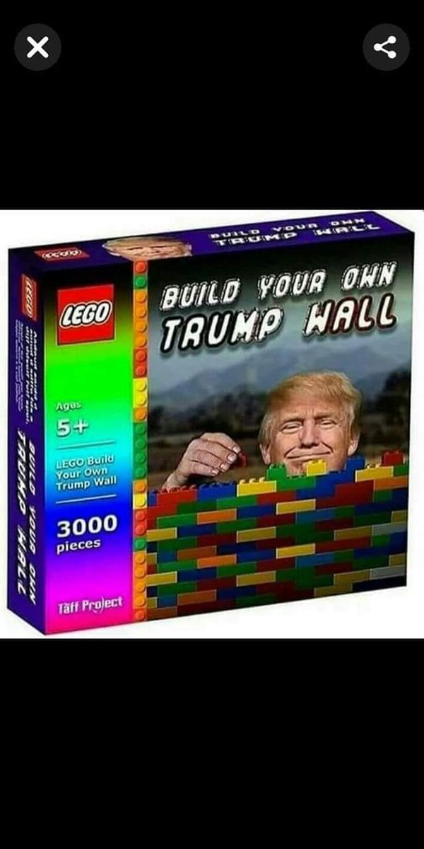 lego build your own trump wall