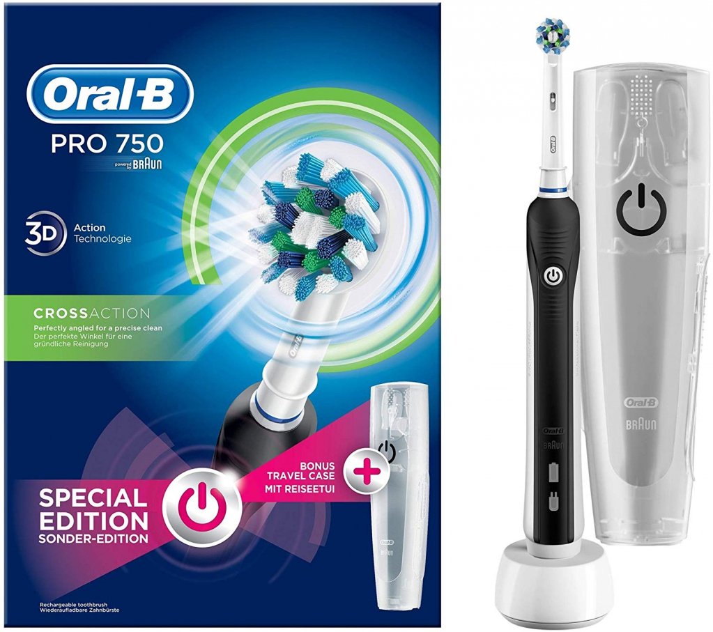 OfferteToste's tweet image. ❄️ #Oral-B Pro 750 #Crossaction, #Spazzolino #Elettrico Ricaricabile (Bonus Pack)

💰 29,99€ (Anziché 55€) ‼️

👉 amzn.to/2No3Gs4