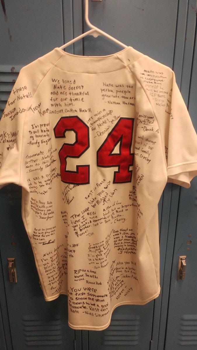 SkagitBaseball's tweet photo. Nate Steffens will forever be the true definition of what it means to be a Cardinal. Thank you Nate for showing us what a true fighter and inspiration really looks like. Who you were and what you stood for will never be forgotten. https://t.co/IcoD7a4DUQ