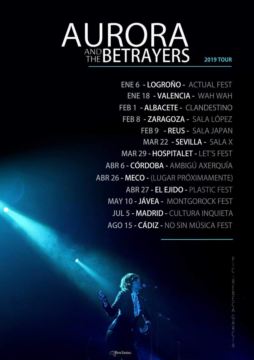 #Betrayers #ontour <a href="/AuroraBetrayers/">Aurora&TheBetrayers</a> 
#próximasfechas