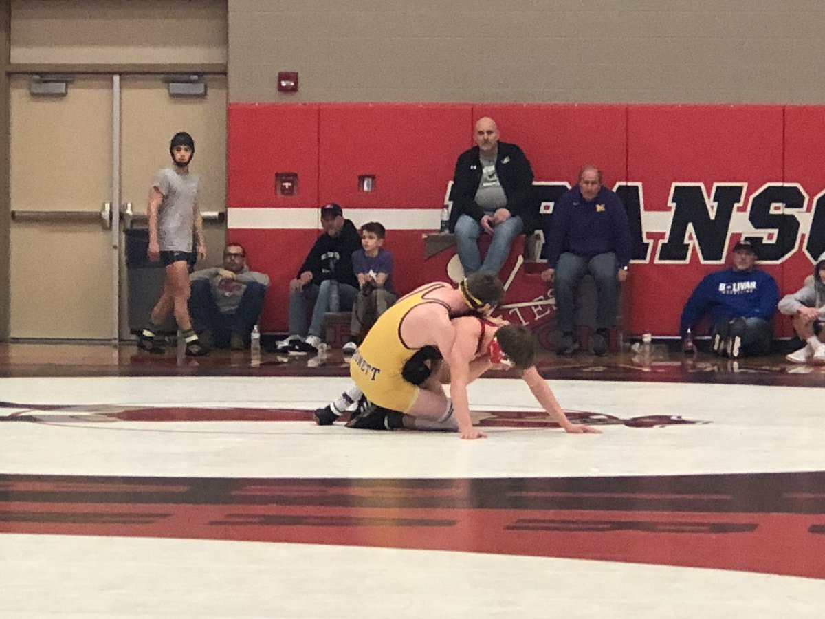 COACHCHAMBERS's tweet photo. Elijah Maskrod with a tough match against Monett but finished in 4th place at the Branson Tourney.  @OzarkTigers @ozarkwrestling https://t.co/gDiVaqUASo