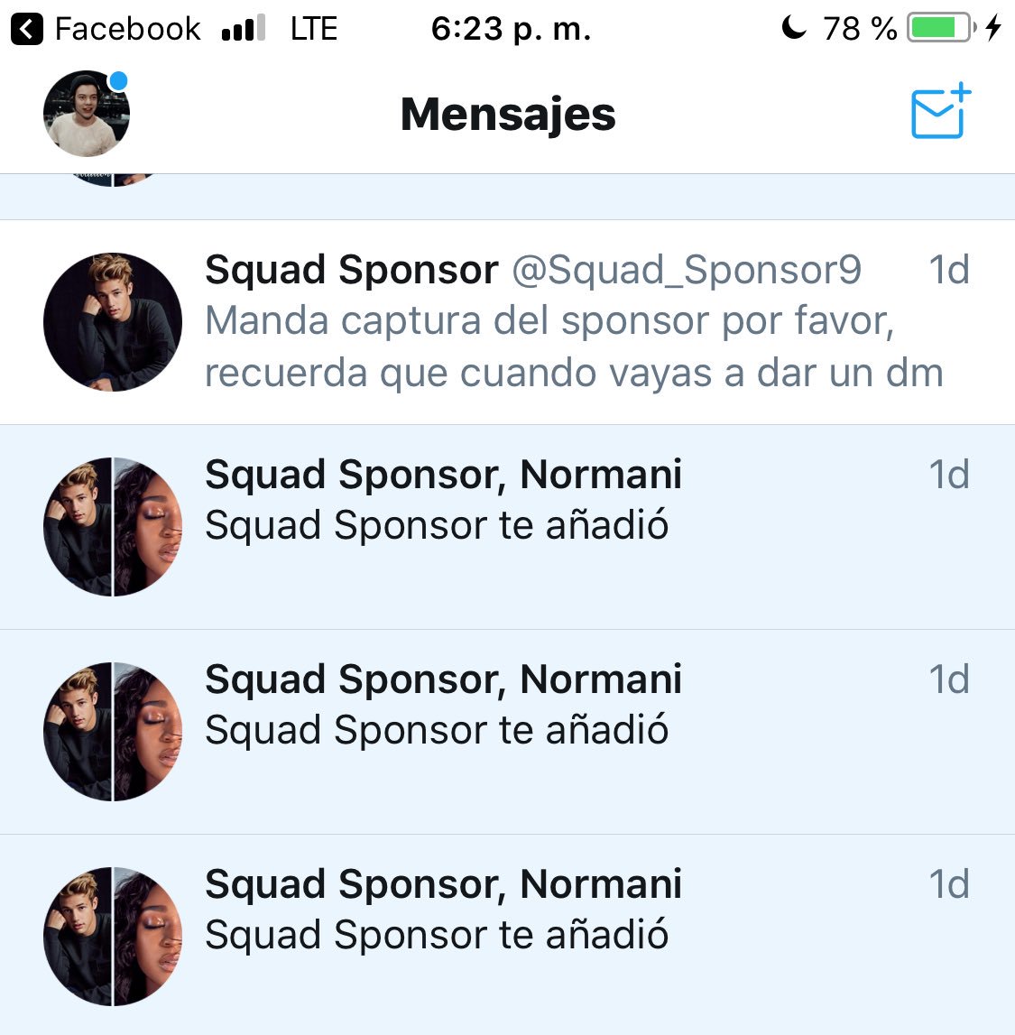 DmsAyuda96's tweet photo. @Squad_Sponsor9 Muchas Gracias por el sponsor ❤️ https://t.co/Sjb4FBqiTf
