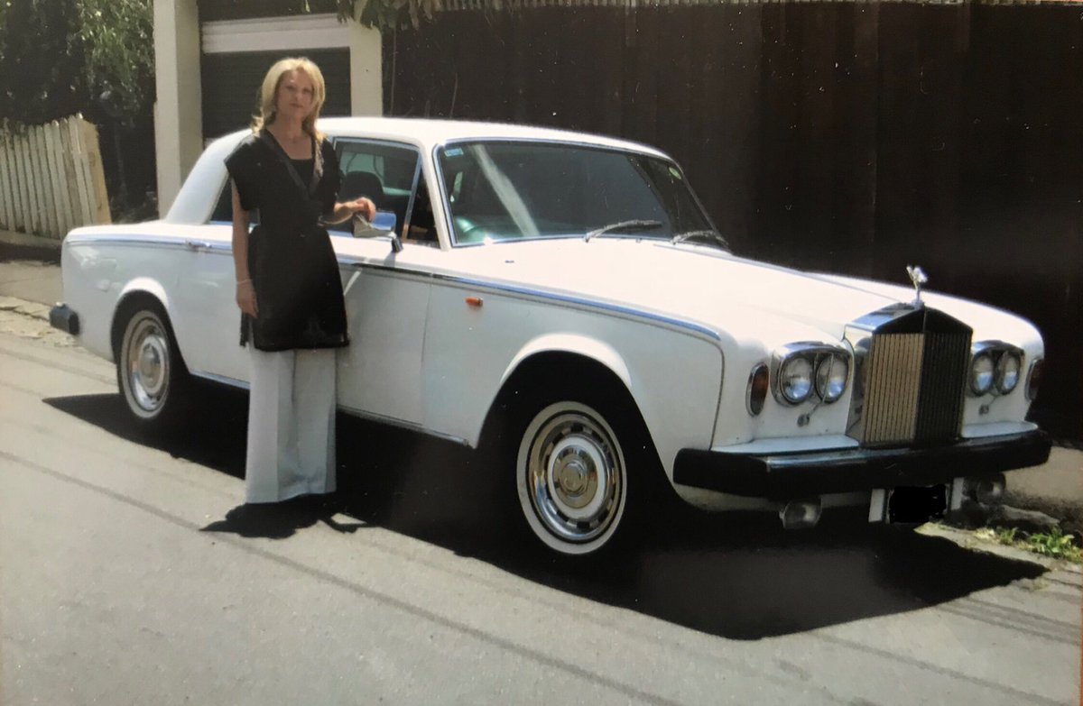 Happy Birthday to the lovely Martine! It’s also ten years ago today that we acquired “Lizzie” the Rolls. 😀