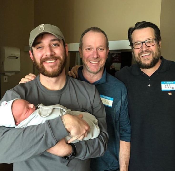 Ellis William Burgess 
Proud Poppa! This will bring a tear to a glass eye!