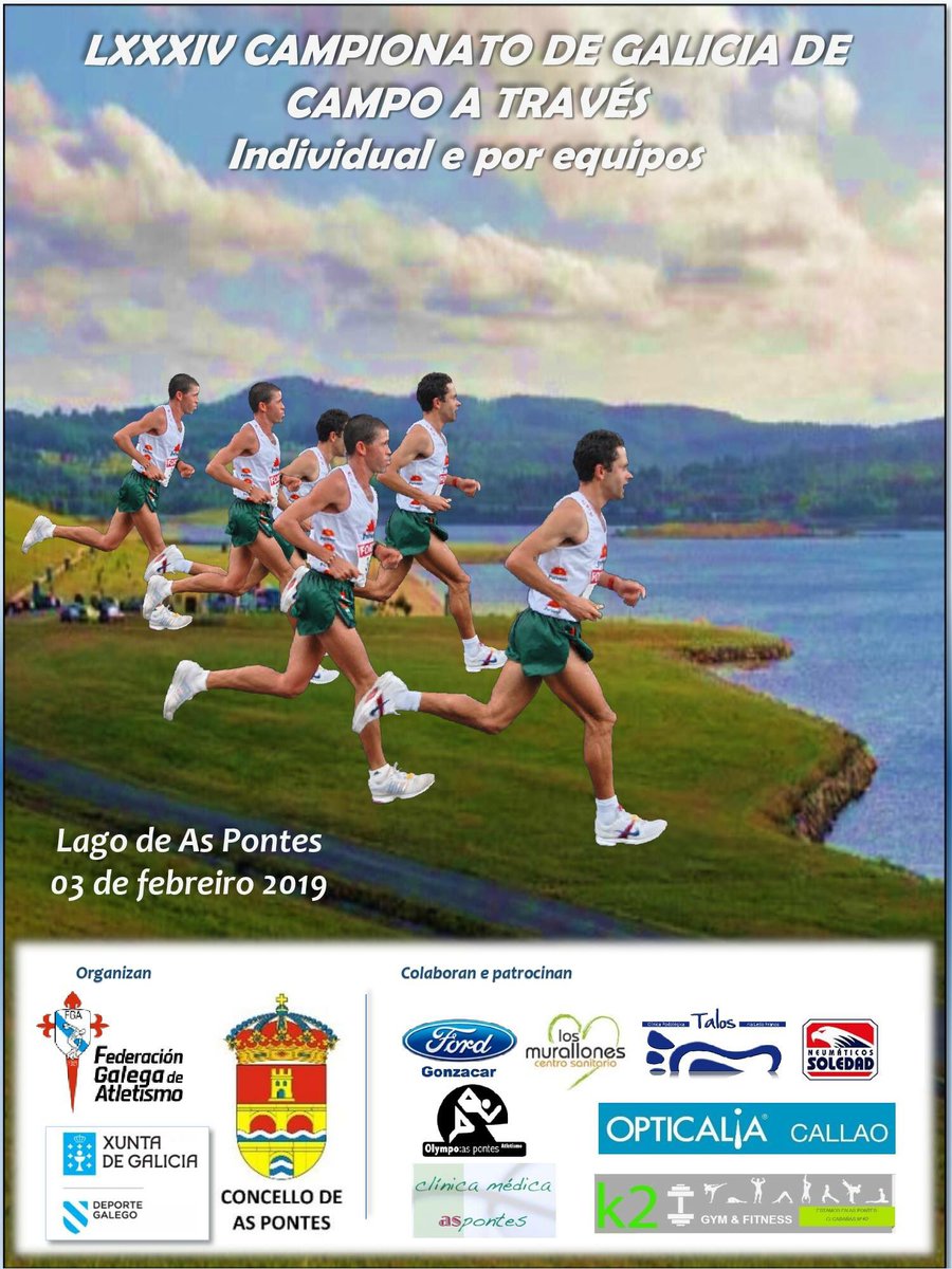 AtletismoOLYMPO's tweet photo. O 3 de febreiro temos na casa o Cto.Galego de Cross, onde se decidirá a selección galega de cara ao https://t.co/tyExqjlDe5 España. 

Achégate a ver unha das probas con máis tradición do atletismo galego. https://t.co/eh9KT8j5DE