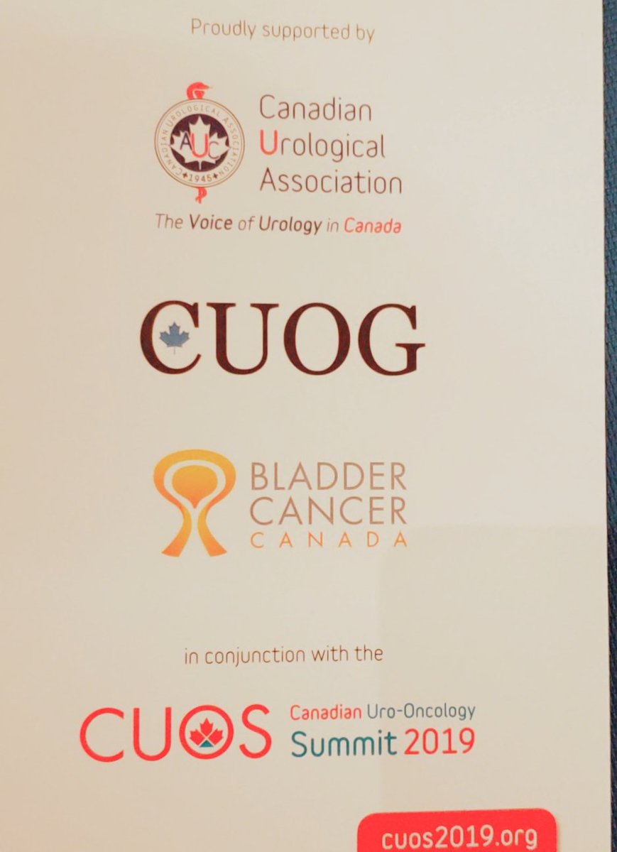 CanUrolAssoc's tweet photo. Great day for dialogues #cuos19 #BladderCancer https://t.co/edk5b6Wwrr