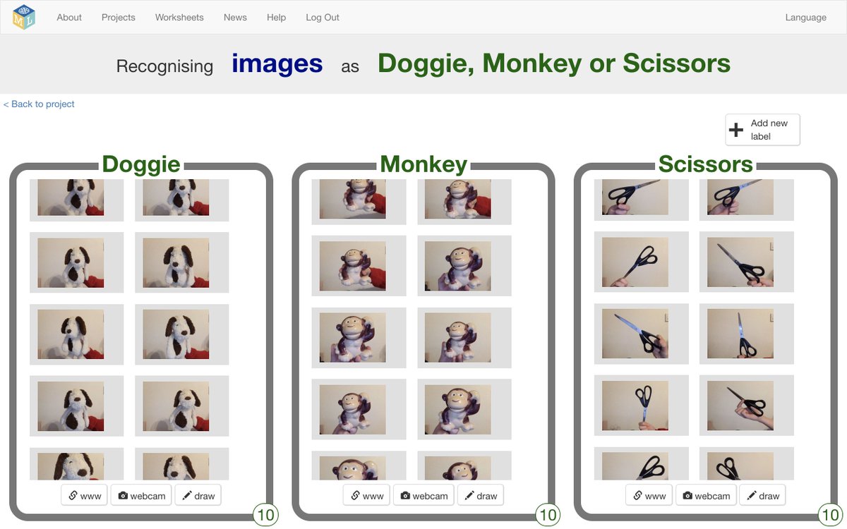 ML for Kids tweet media