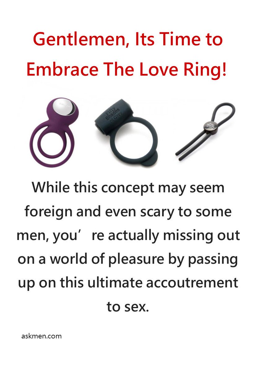 A love/cock ring is typically made of rubber, silicone, nylon, leather, or metal and is worn around the base of the penis. This ring slows the flow of blood from the penile tissue, resulting in a longer lasting erection and a heightened orgasm. 
kinkiblu.co.uk