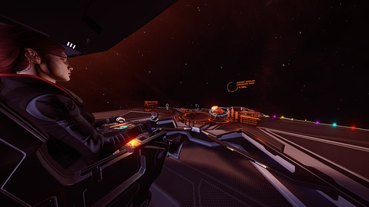 Dia_VR's tweet photo. Just parked the Absolut Territory for the send off of our Lady and Saviour @PsychePlays to the Distant Worlds 2 Expedition!
#DistantWorlds2 #EliteDangerous #Boop #BoopSquad https://t.co/iAU7awuiEI