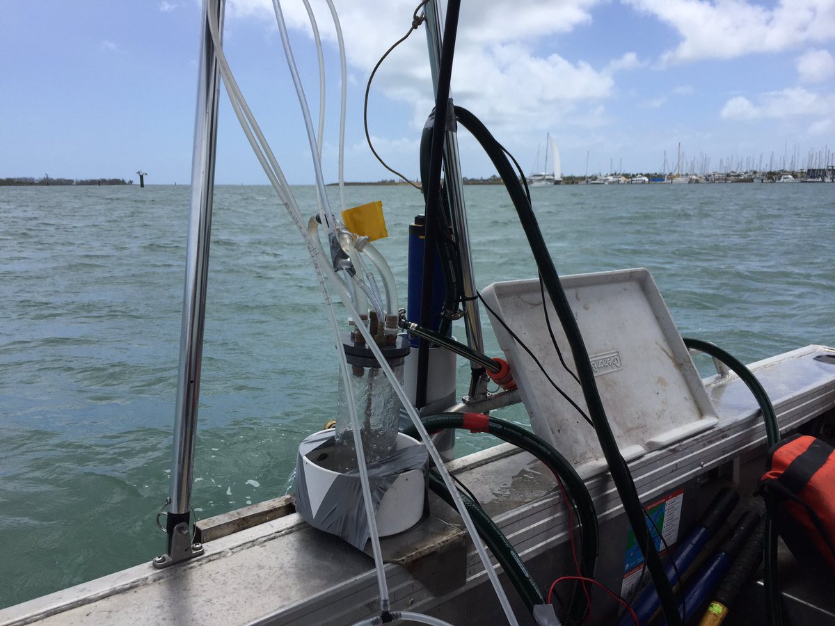 Luke_Jeffrey's tweet photo. Still amazed at how these days we can take technology into the field to gather continuous insitu data! Recent microbial, #methane, #CO2 and 222Rn exploration trip in the southern #GreatBarrierReef catchment @Picarro @SCGeoscience @ResearchSCU #rad7 https://t.co/fzs0dE6hTf