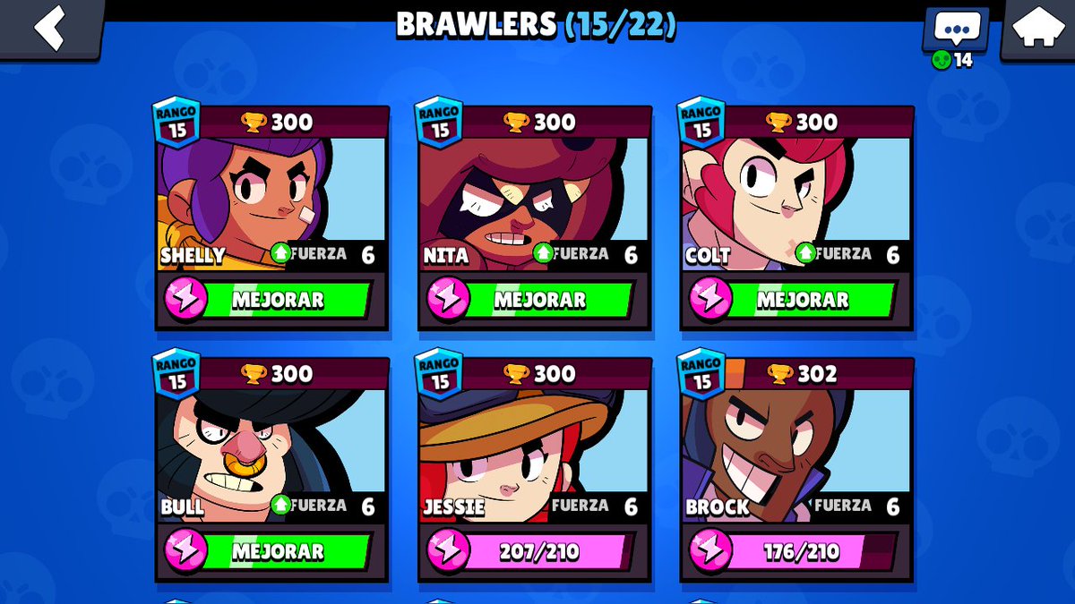 _SeMaK_'s tweet photo. Los 15 BRAWLERS a rango 15 😍 gracia alos Chicos de @Zombies_eSports https://t.co/mkpUV5xy2J