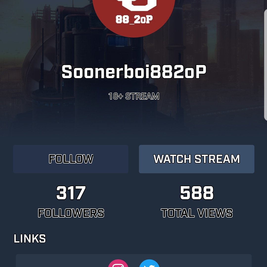 soonerboi88's tweet image. Ya boy moving up in the streaming world #2oP