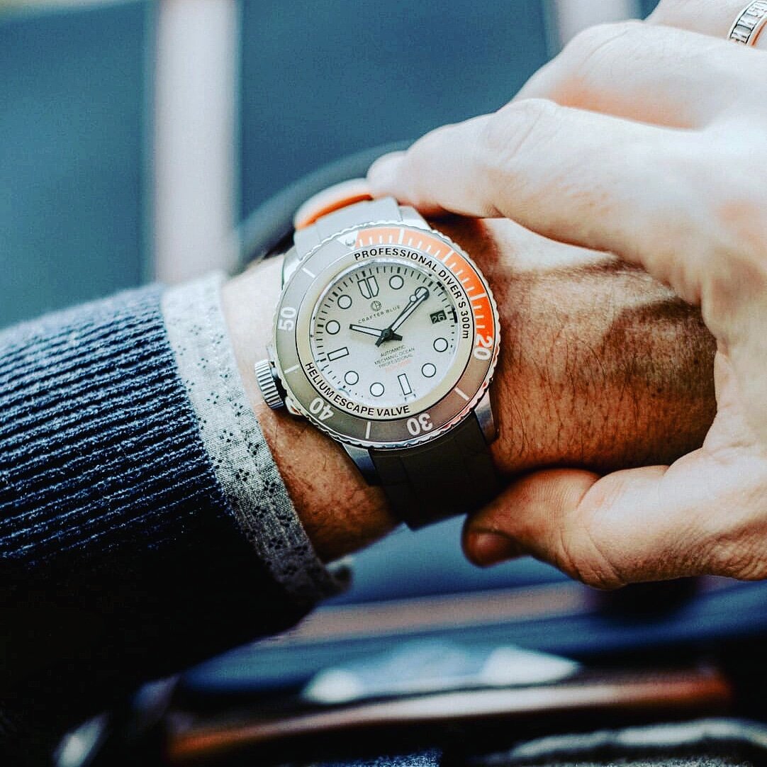 #sunday is lazy. 
@crafterbluewatches "Mechanic Ocean"  MOSS008.O
