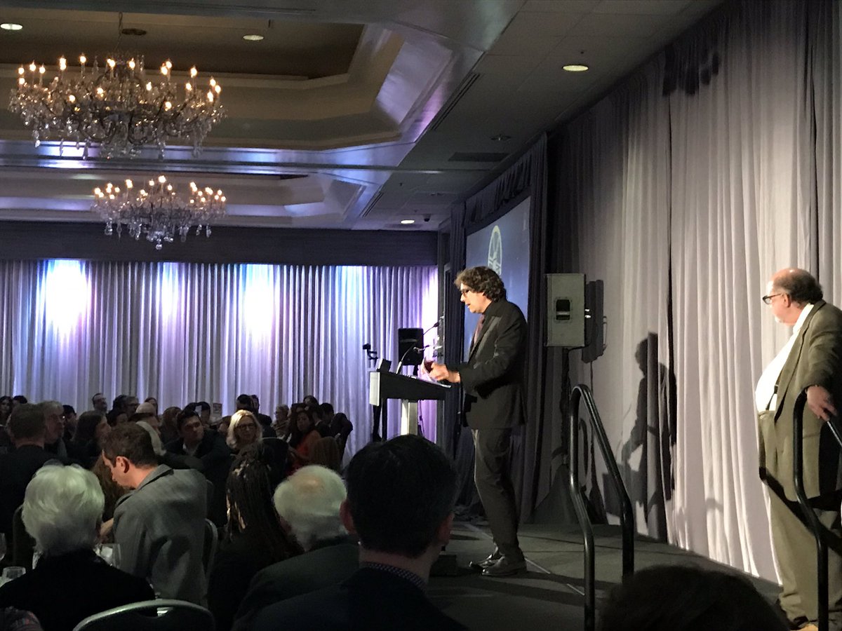 Bob Murawski accepts the @LAFilmCritics Special Citation for Orson Welles’ THE OTHER SIDE OF THE WIND. #LAFCA2019