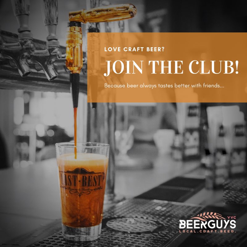 Tokyo, Show Pony, Dirty Bird, IPA... the list is EPIC!

We couldn’t be more excited to welcome our friends <a href="/lastbestbrew/">Last Best Brewing & Distilling</a> to the BeerGuys.ca Craft Club!!

Members save 10% off regular price beer &amp; merch! #Albeerta 

What’s your fave #LastBest brew?

#YYCbeer