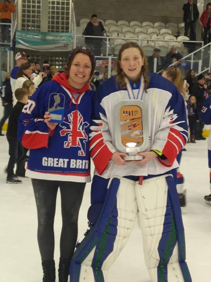 Howsta2's tweet photo. I am so overwhelmed and very grateful to everyone who helped make the tournament happen. I can't believe I won GBs player of the tournament, goaltender of the tournament as well as being voted for GBs supporters club award. Thank you for the memories!!๐คฉ https://t.co/gqZqdiIDeM